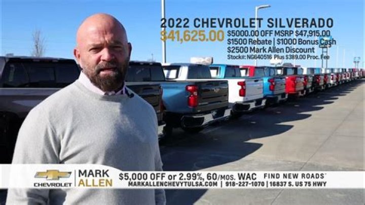 Unveiling Mark Allen Of Mark Allen Chevrolet: Age And Insights