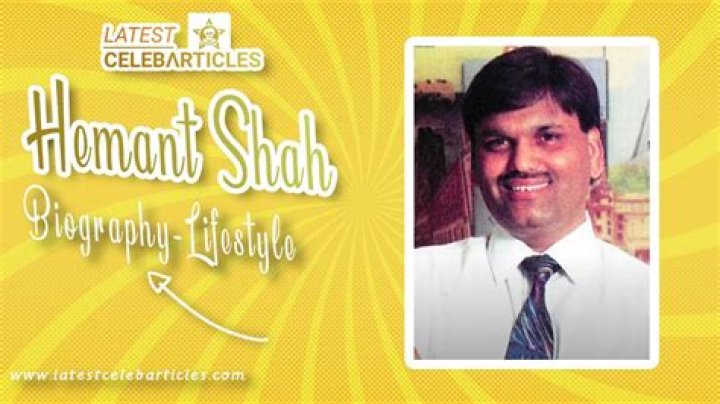 Unveiling The Mystique: Who Is Hemant Shah In The Stock Market?