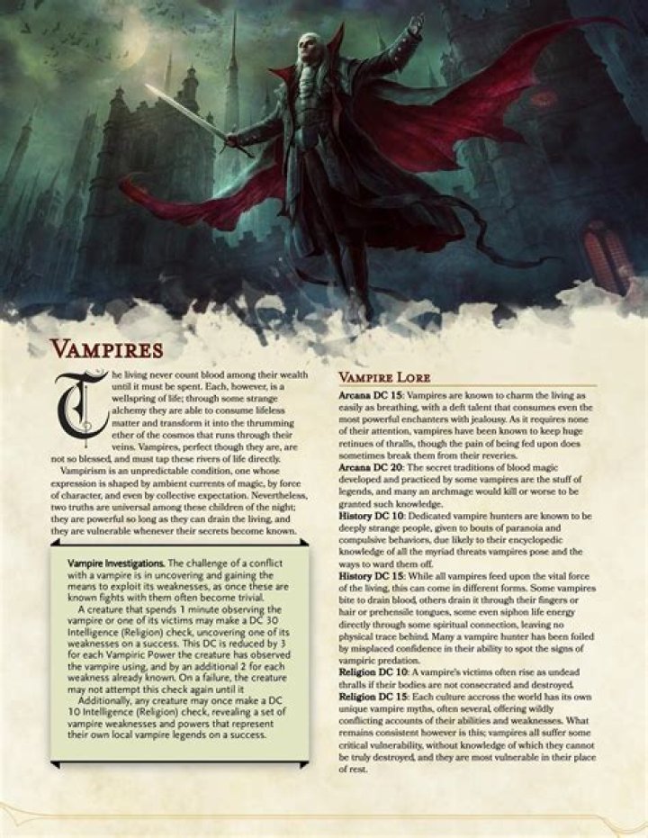 Vampire Weaknesses by Vachvell on DeviantArt