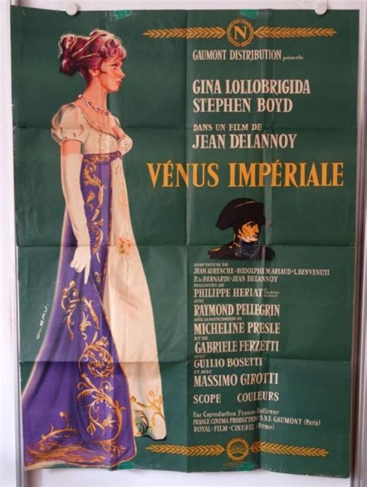 Venere Imperiale Imperial Venus original release large french movie