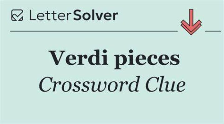 Verdi composition Crossword Clue Answers Crossword Solver