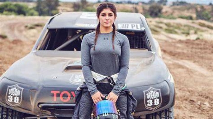 Watch Hailie Deegan Sink A YouTuber's FourWheeler In Mud Hole