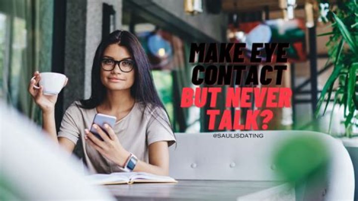 We Make Eye Contact but Never Talk What It Means