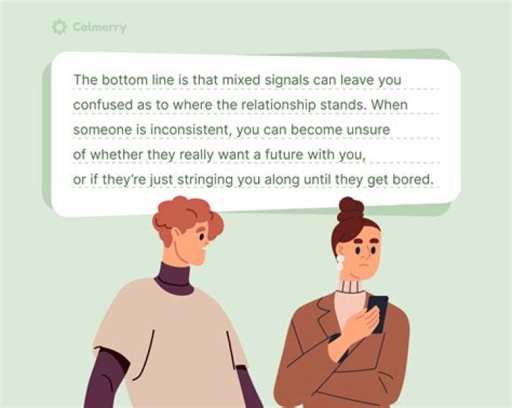 What do mixed signals mean? [Video] Mixed signals, Relationship