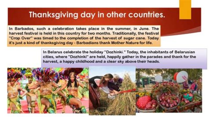 What Other Countries Celebrate Thanksgiving