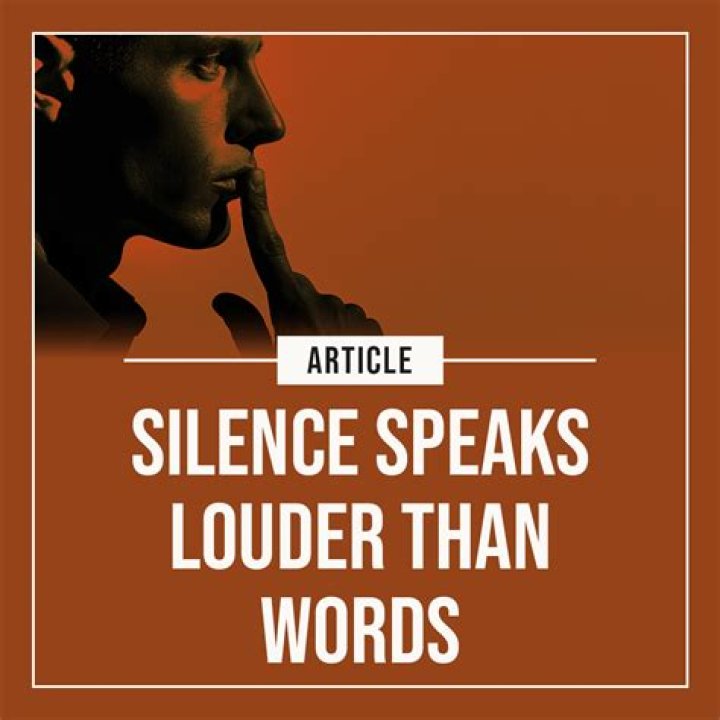 When Silence Speaks: The Mystery Of Unspoken Words