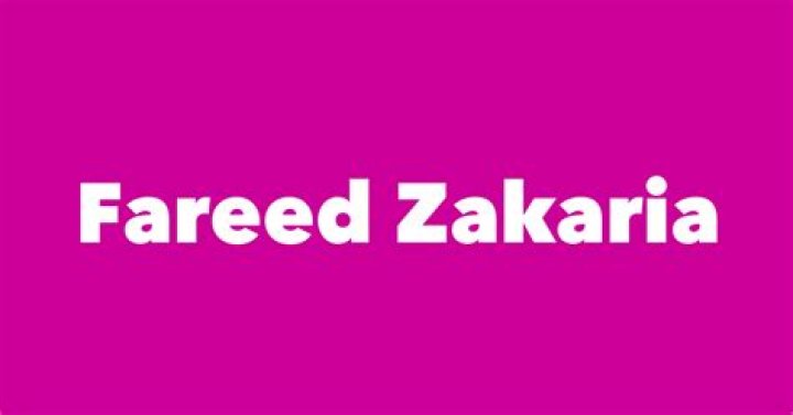 Who is Fareed Zakaria's wife Paula Throckmorton? The US Sun