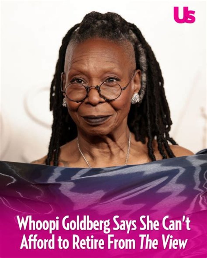 Whoopi Goldberg says she almost died from pneumonia and septic shock