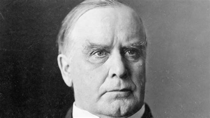 William McKinley, vig&eacute;simo quinto presidente de EE. UU. Atlas del Mundo