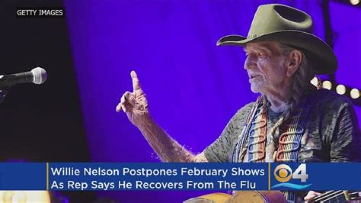 Willie Nelson Cancels February Tour Dates to Recover From the Flu