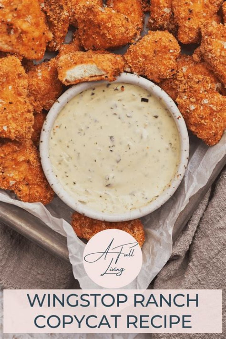 Wingstop Ranch Recipe A Full Living