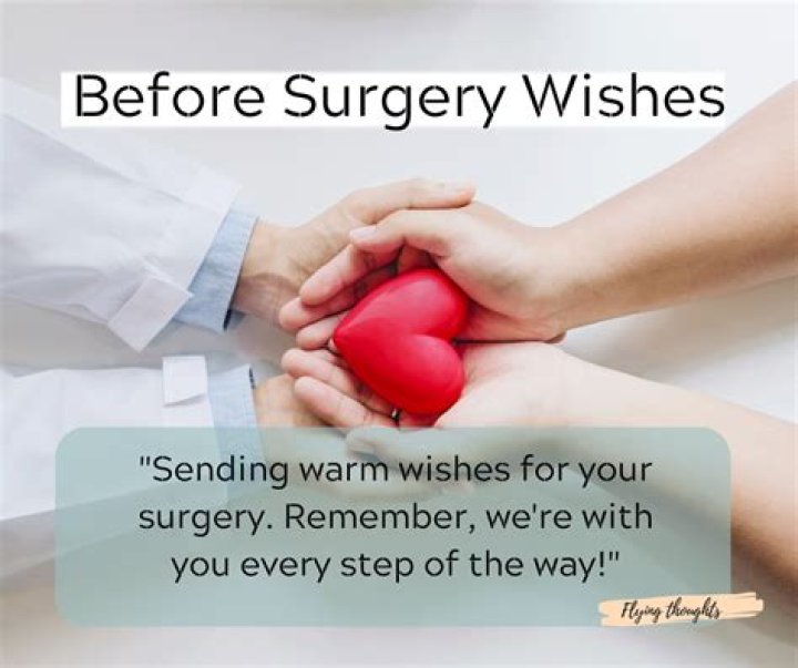 Wishing For A Successful Surgery: The Art Of Support