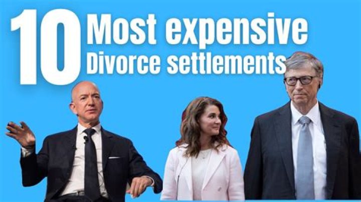 Worlds Most Outrageously Expensive Divorce Settlements